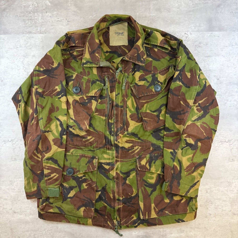 British Military DPM Camo Combat Jacket Smock Woodland Field Coat 170/104 Medium